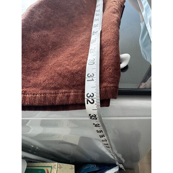 Gap Corduroy 70's Flare Pants Rust Color Size 10 / 30 Regular Fall - Picture 6 of 9